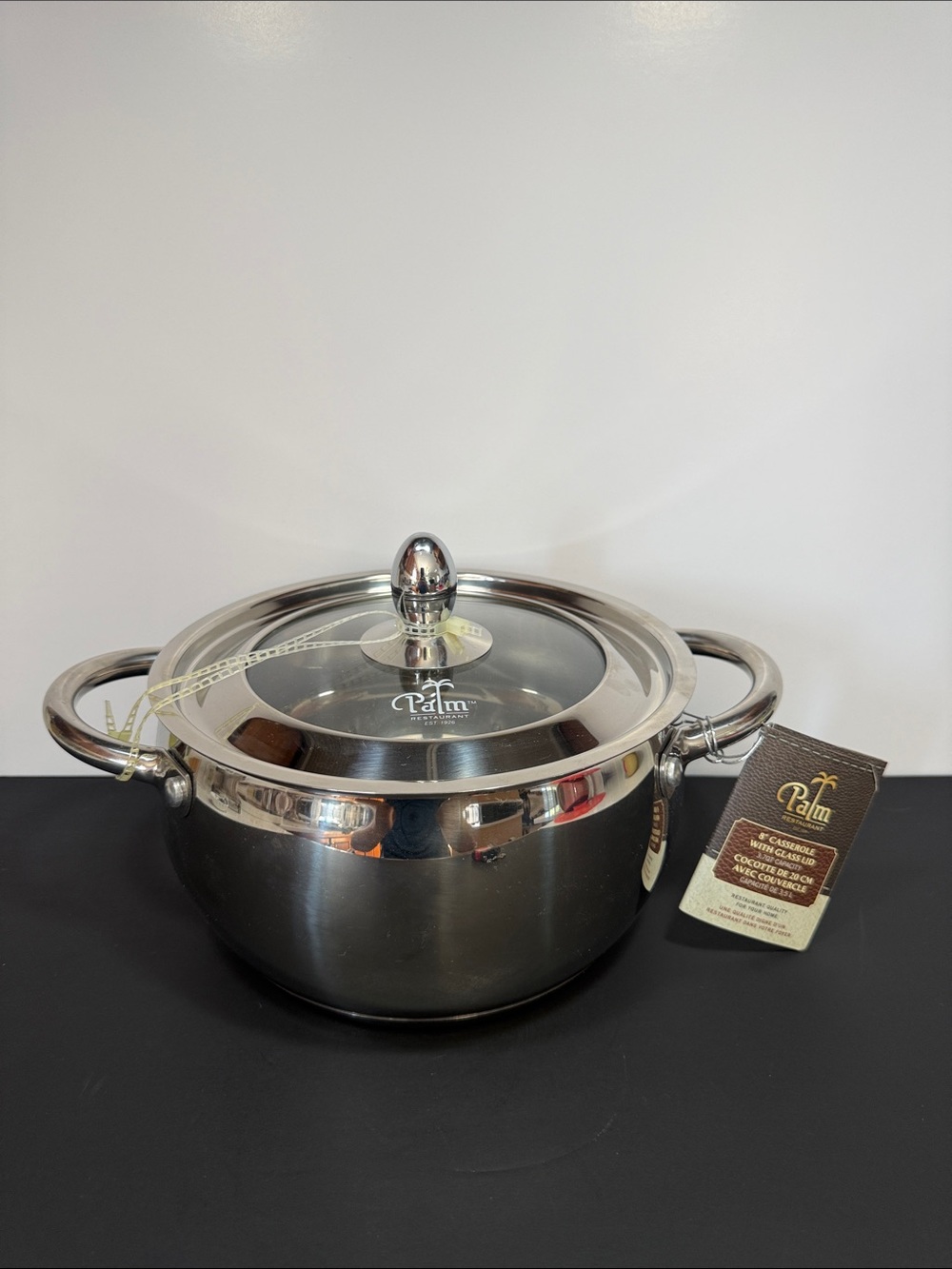 The Palm Casserole 8 inch by Tabletops Unlimited